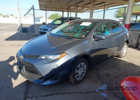 2017 Toyota Corolla L from USA, damaged, VIN 5YFBURHE9HP643787